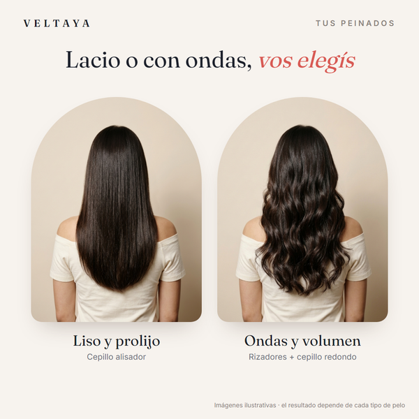 Peinados lacio y con ondas